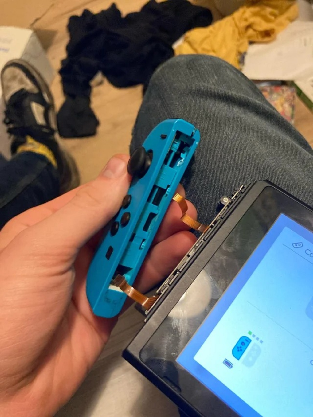 I dropped my switch