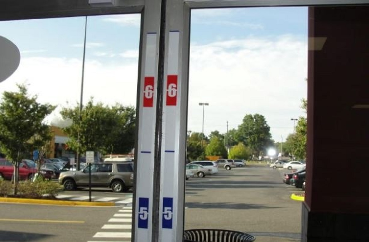 Might just be a US thing but whatever,

The measuring stick/pole on the inside of gas stations is for identifying the height of potential robbers