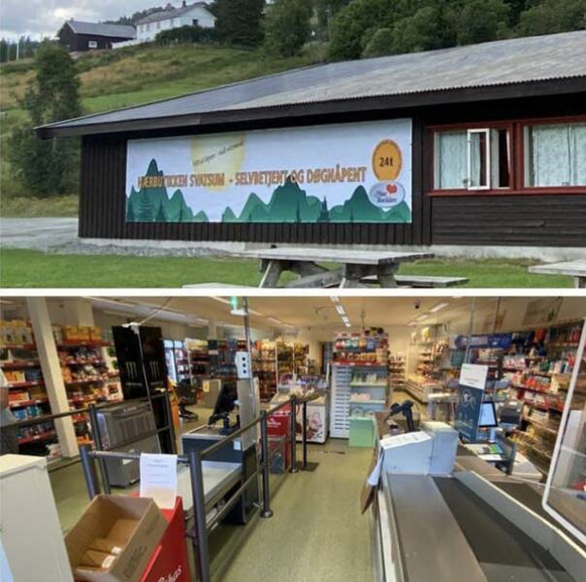 Norway has a 24/7 grocery store with no attendants — you just use self-checkout.