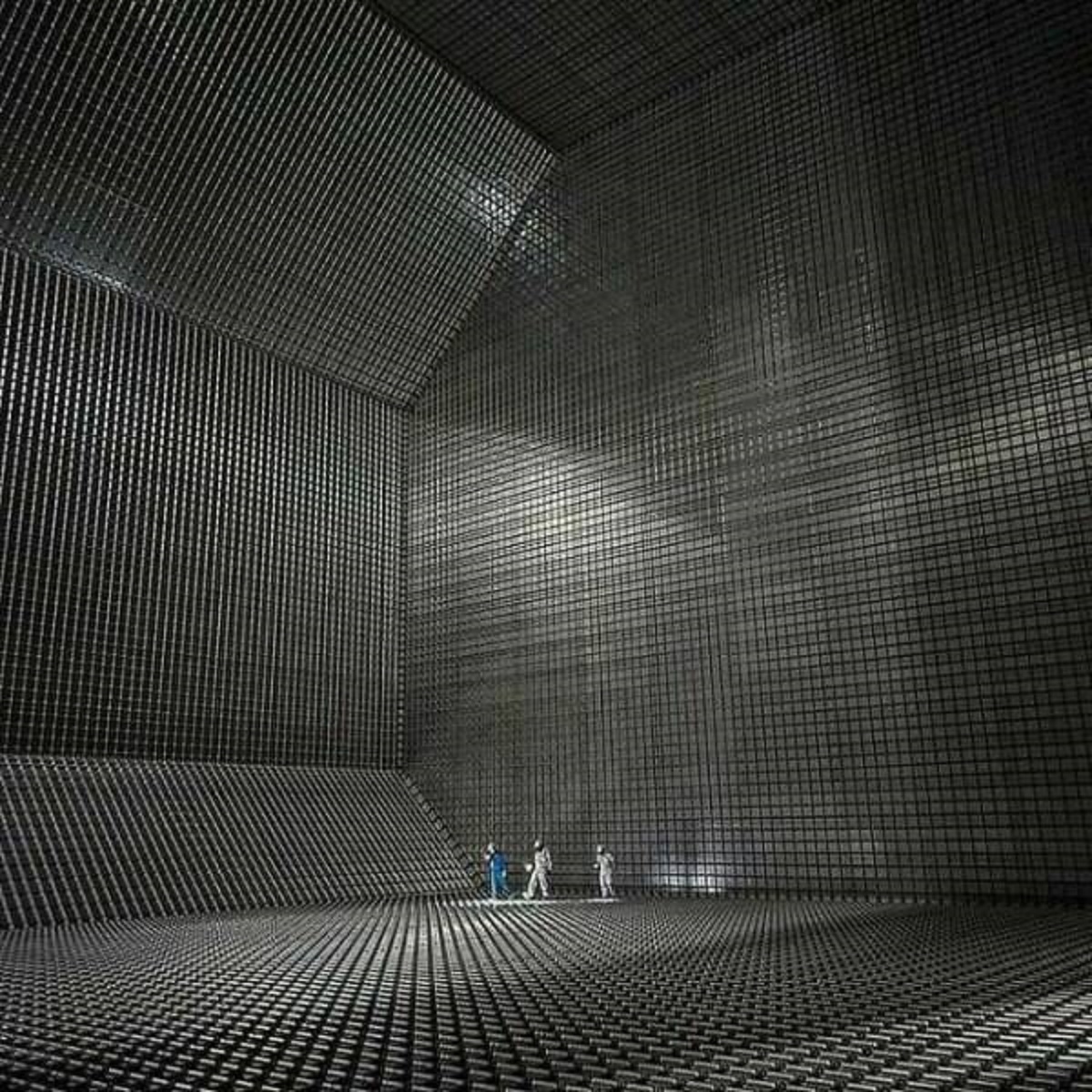 "Crew Members Standing Inside The Cargo Tank Of An Lng (Liquefied Natural Gas) Tanker"