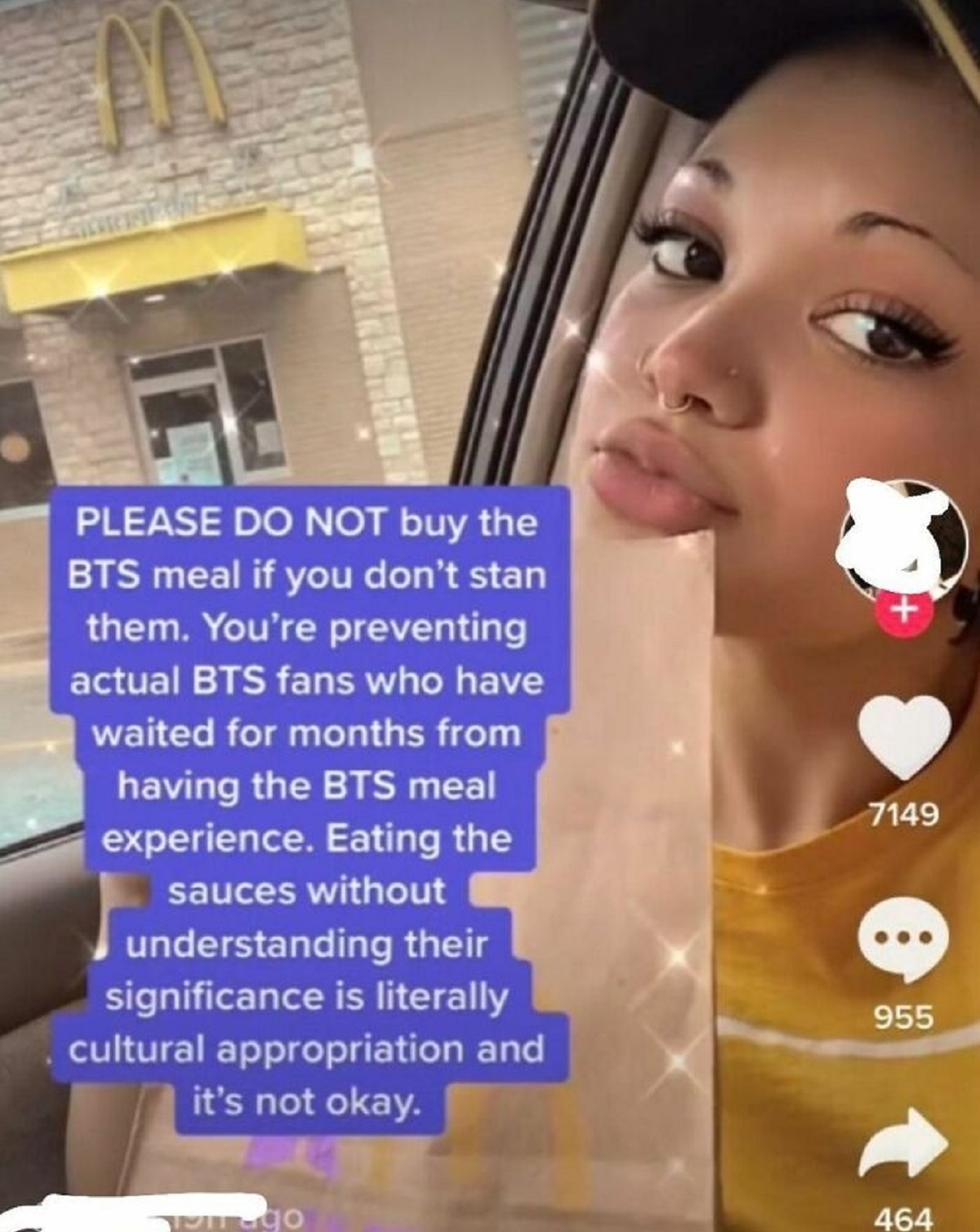 cringe pics - don t buy the bts meal if you don t stan them - Please Do Not buy the Bts meal if you don't stan them. You're preventing actual Bts fans who have waited for months from having the Bts meal experience. Eating the sauces without understanding 