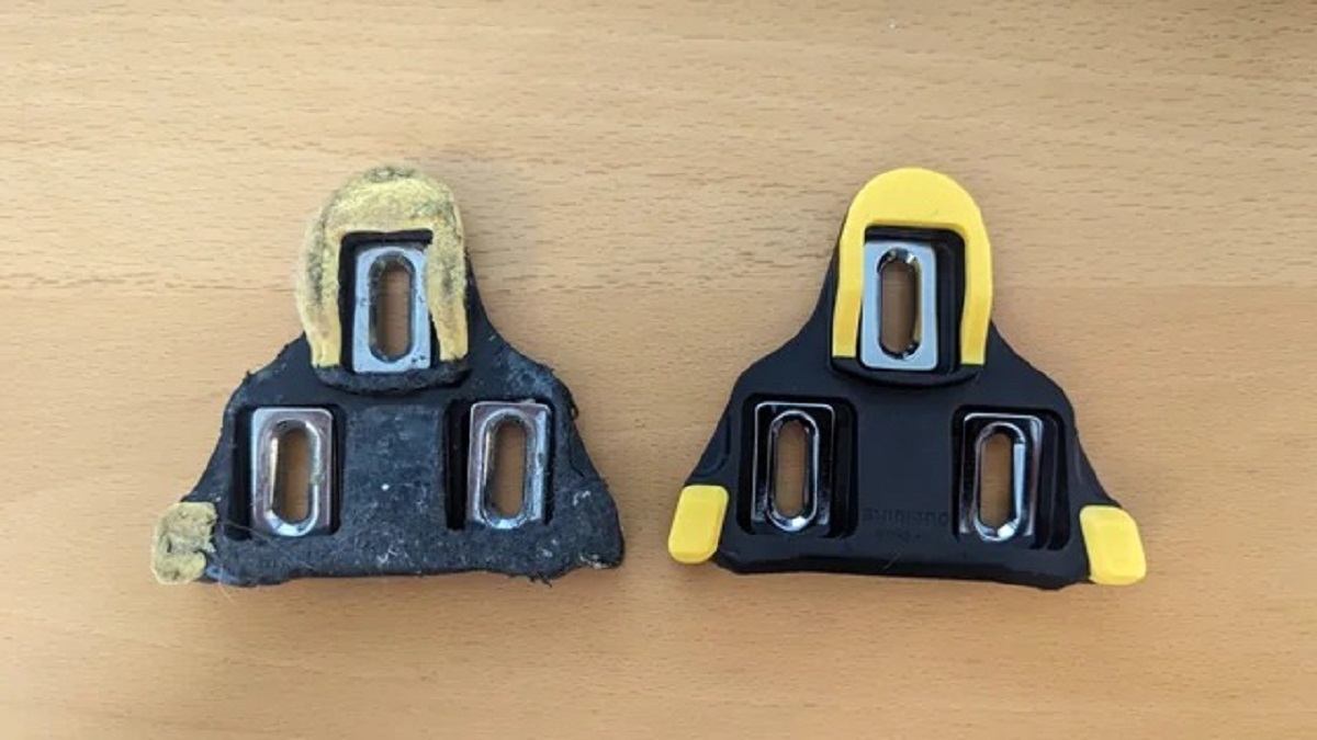 My Cycling Shoe Cleats After 3,700km+ vs Their New Replacements