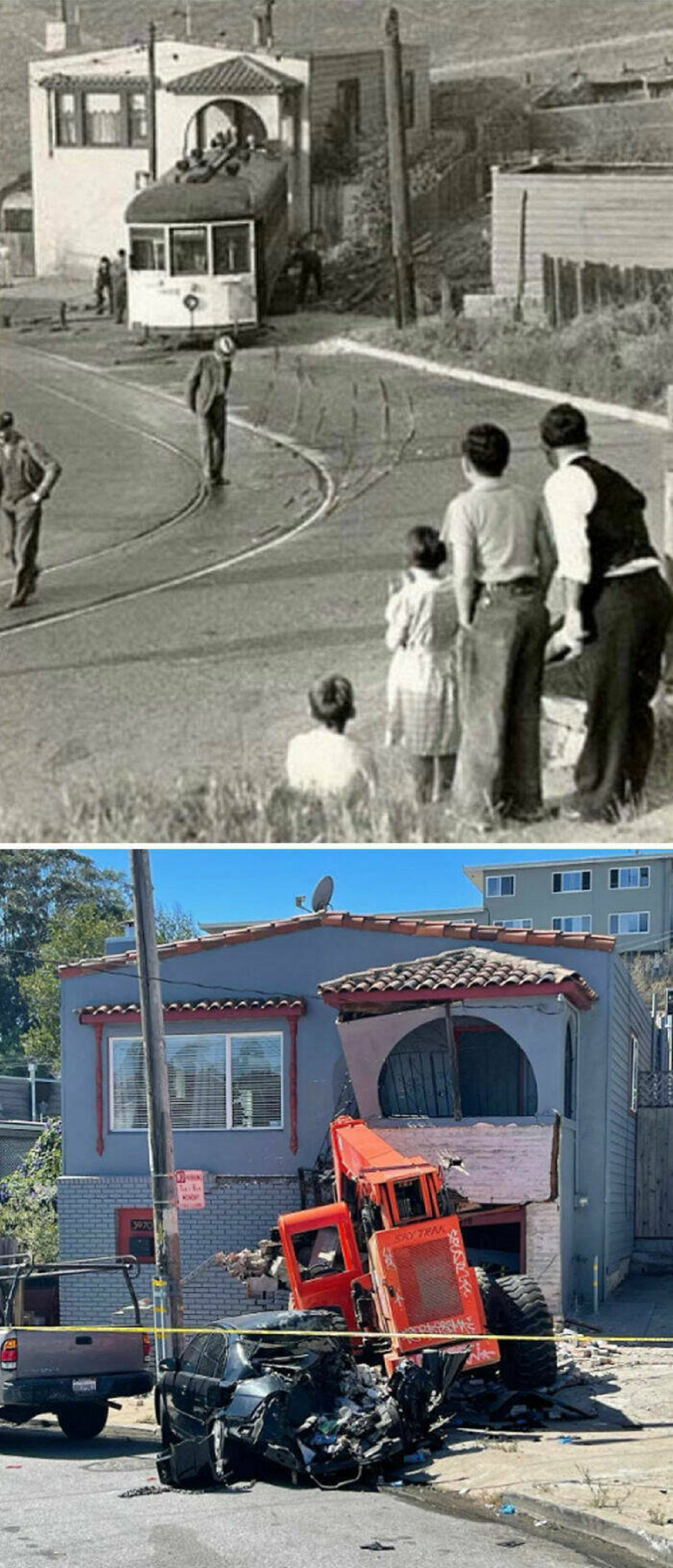 "Unlucky House In San Francisco, 1936 And 2022"