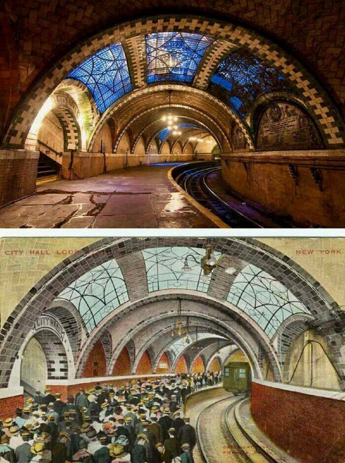 "Abandoned Subway, New York City. Built In 1904"