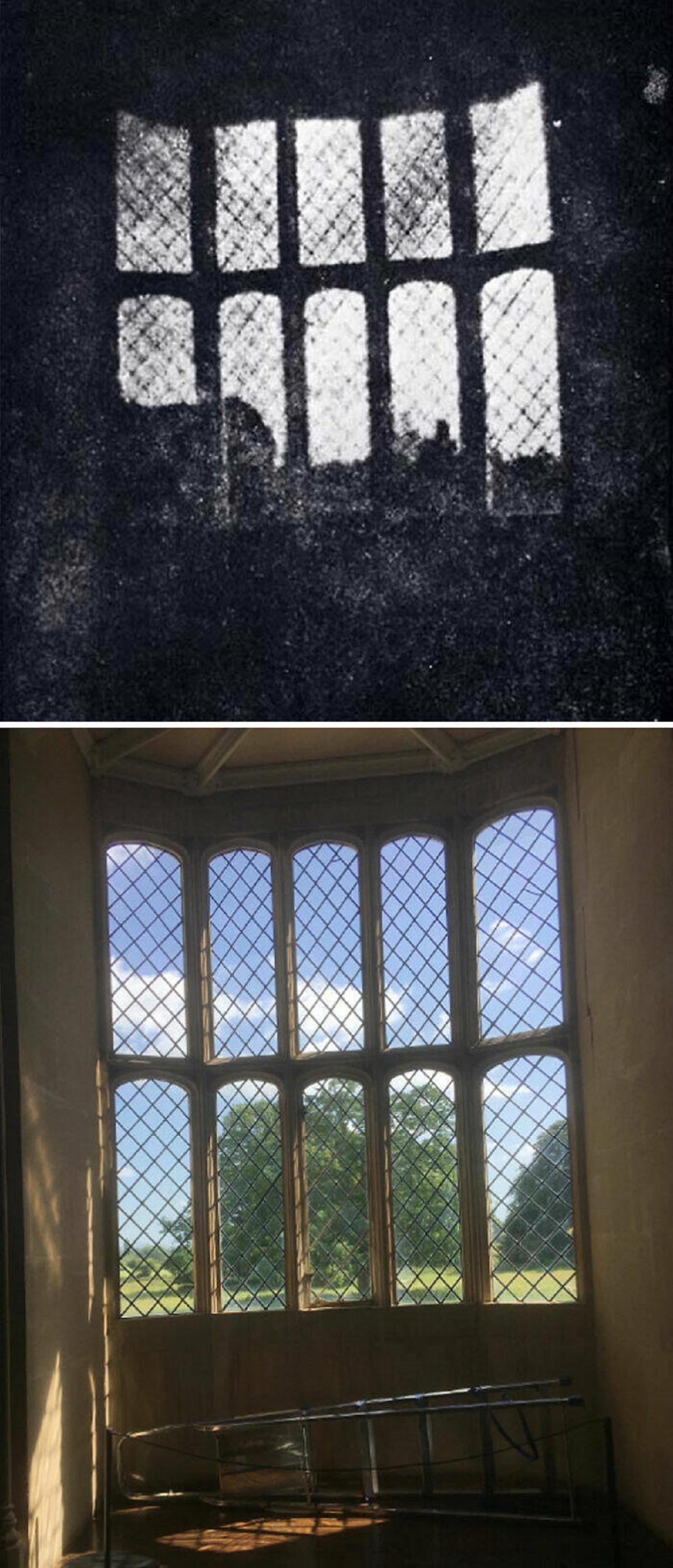 "The Oldest Surviving Camera Negative – Lacock Abbey, England, 1835 And 2022"