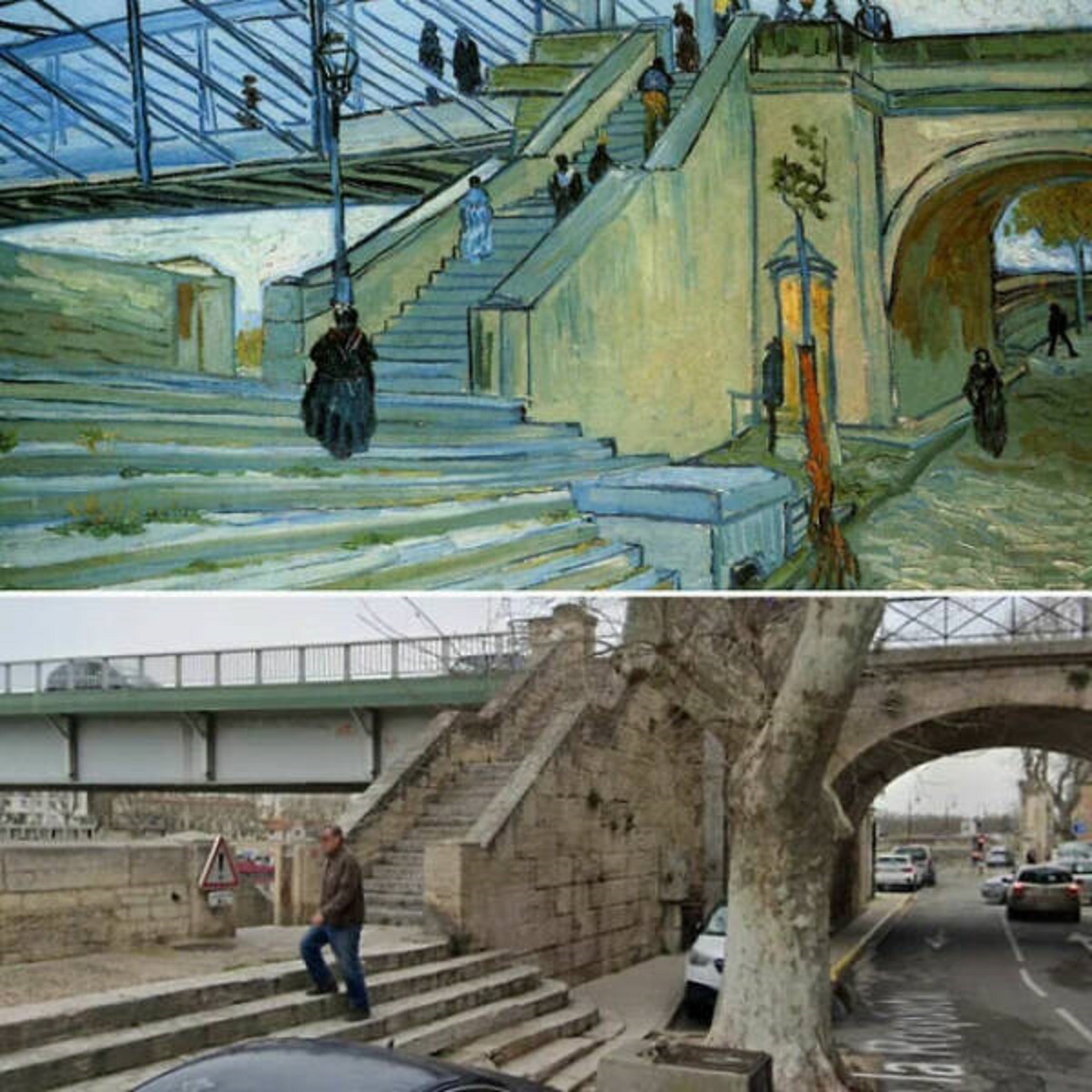 "Van Gogh In Arles 1888 And Locations Now"