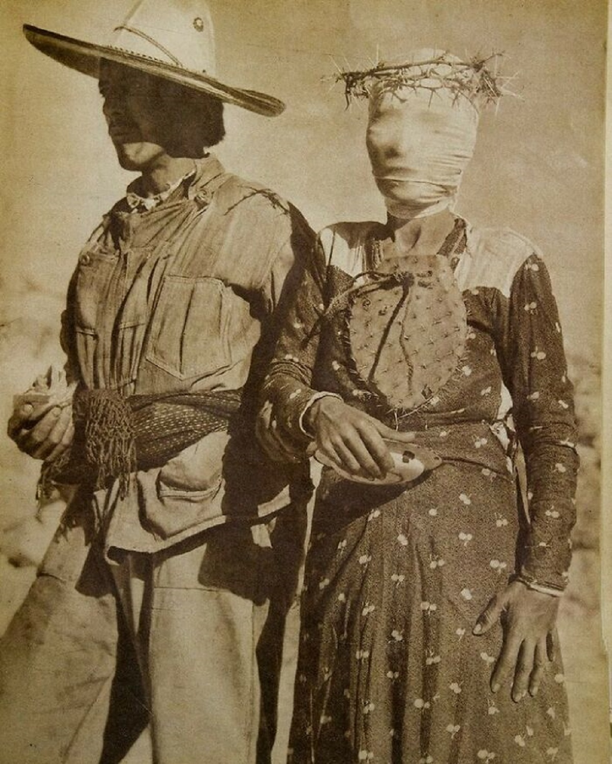 A Couple At A Fair In Mexico, 1940