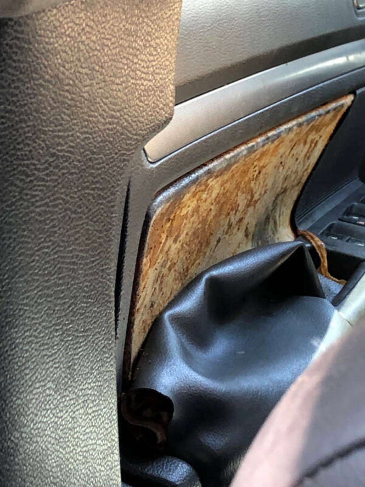 “The heat is melting the glue in my car“