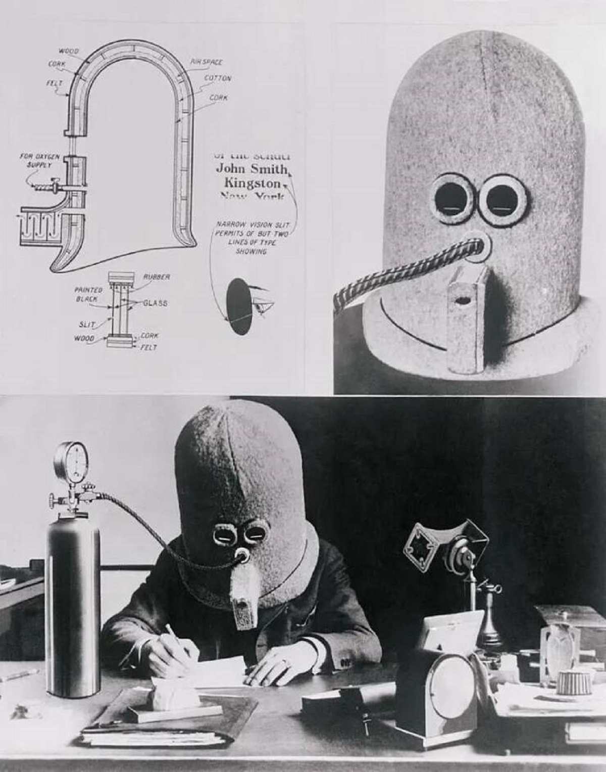 In 1925, Hugo Gernsback invented "The Isolator," a helmet designed to completely block out any and all distractions:
