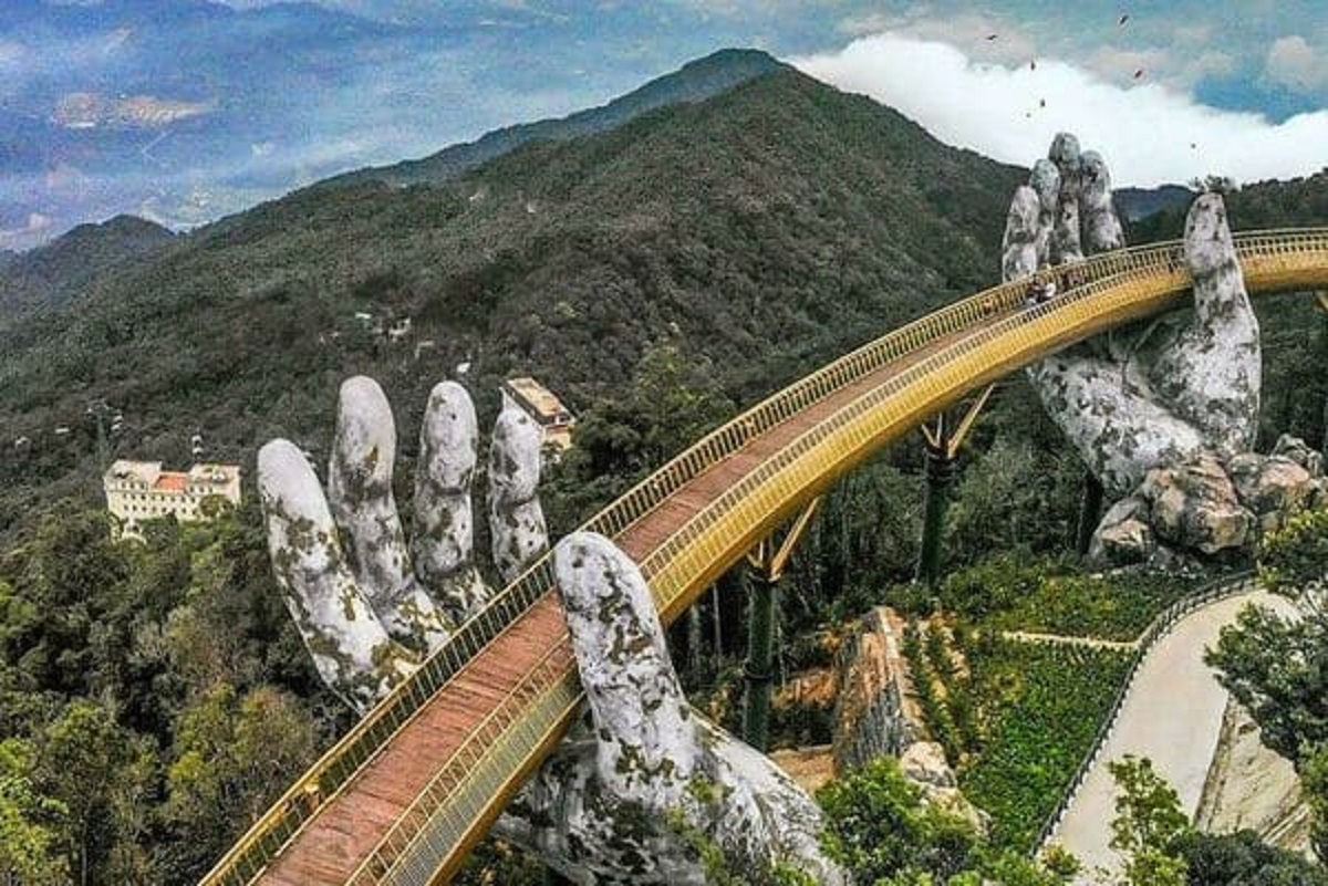 “A bridge in Vietnam.”