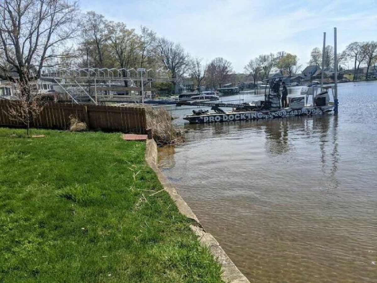 "Boat Forklift For Moving Docks And Boat Lifts"