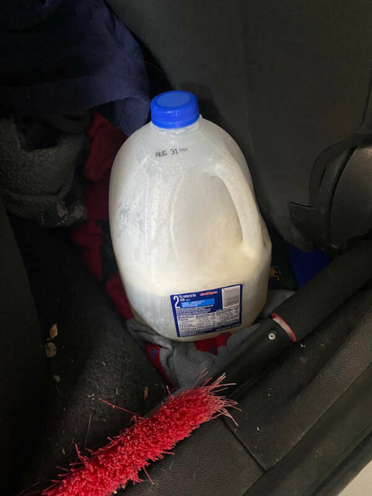 “I accidentally left milk in my car for a week. My whole car smells like cheese.”