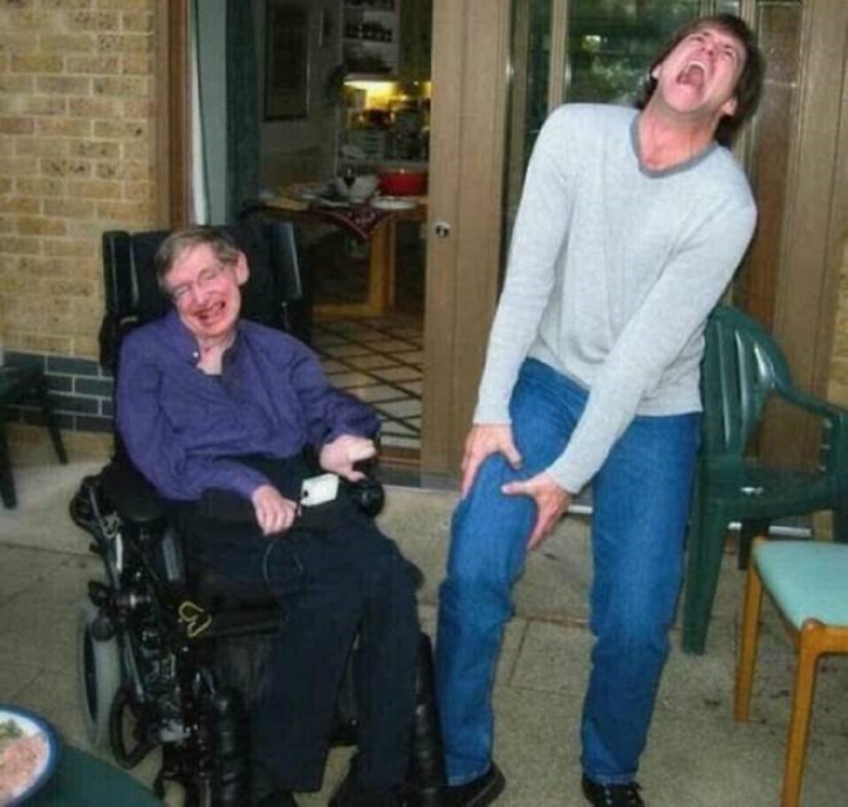 jim carrey meets stephen hawking