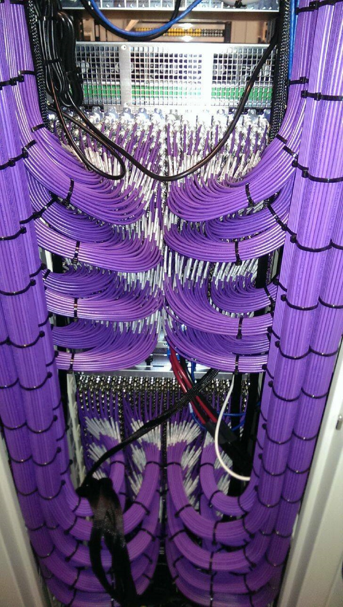 “So I hear you like it when cables are managed properly.”