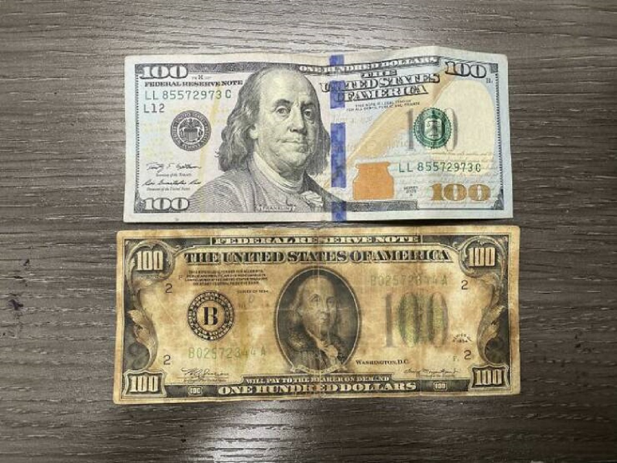 "A Customer At My Work Paid With A Series 1934 $100 Bill"