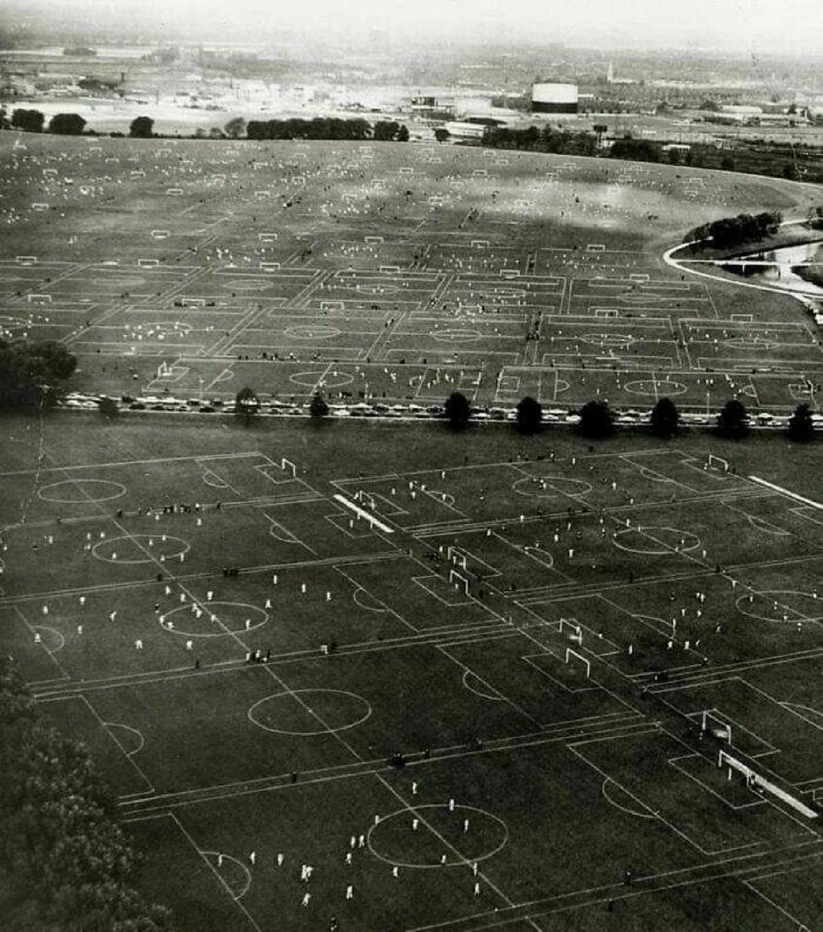 "111 Football Games Played At Hackney Marshes, London, United Kingdom In 1962"
