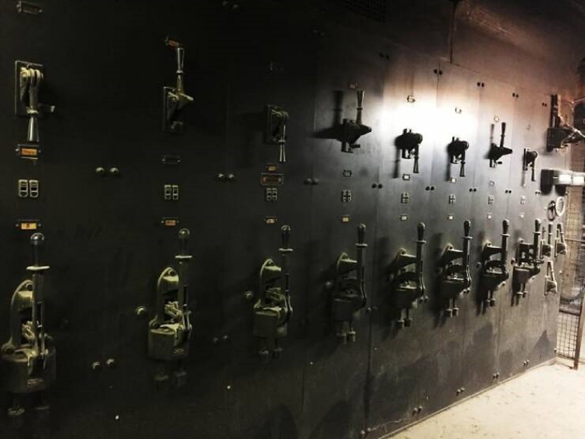 "This Building Has The Original 1909 Electrical Switches"