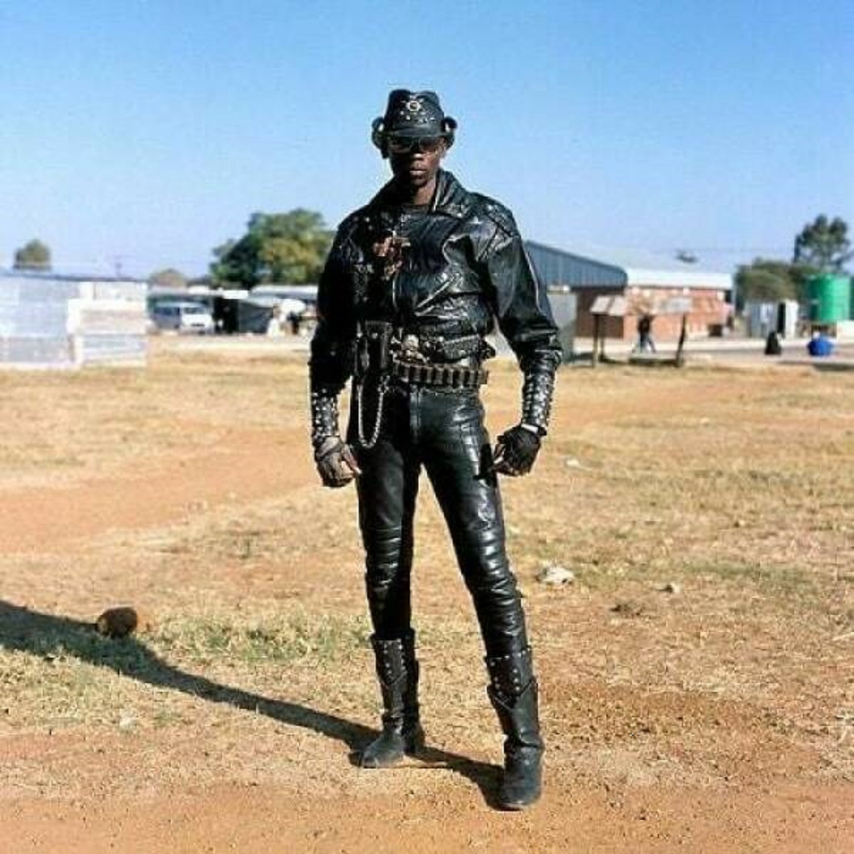 "Heavy Metal Fan In Botswana, Africa. 2011"