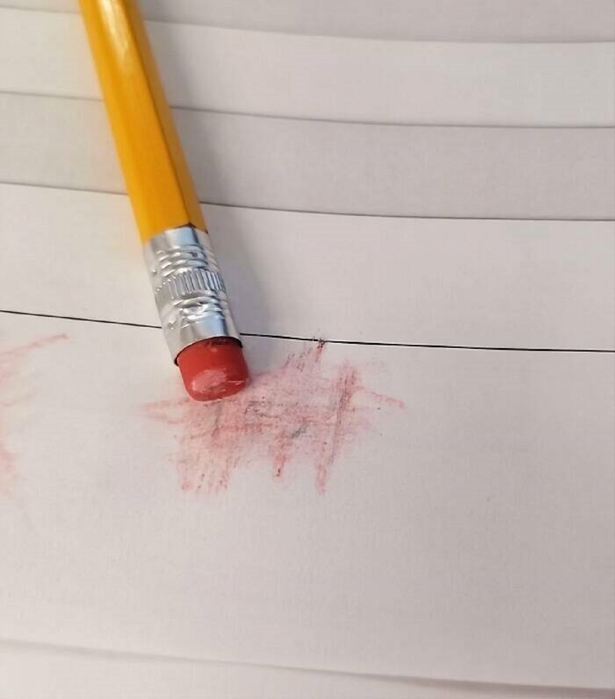 "When Pencil Erasers Are Just For Decoration"