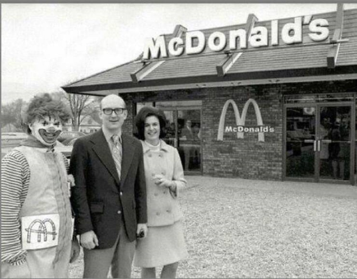 "The Original Ronald Mcdonald Photographed Here In The 1970s. You’re Welcome. Sweet Dreams"