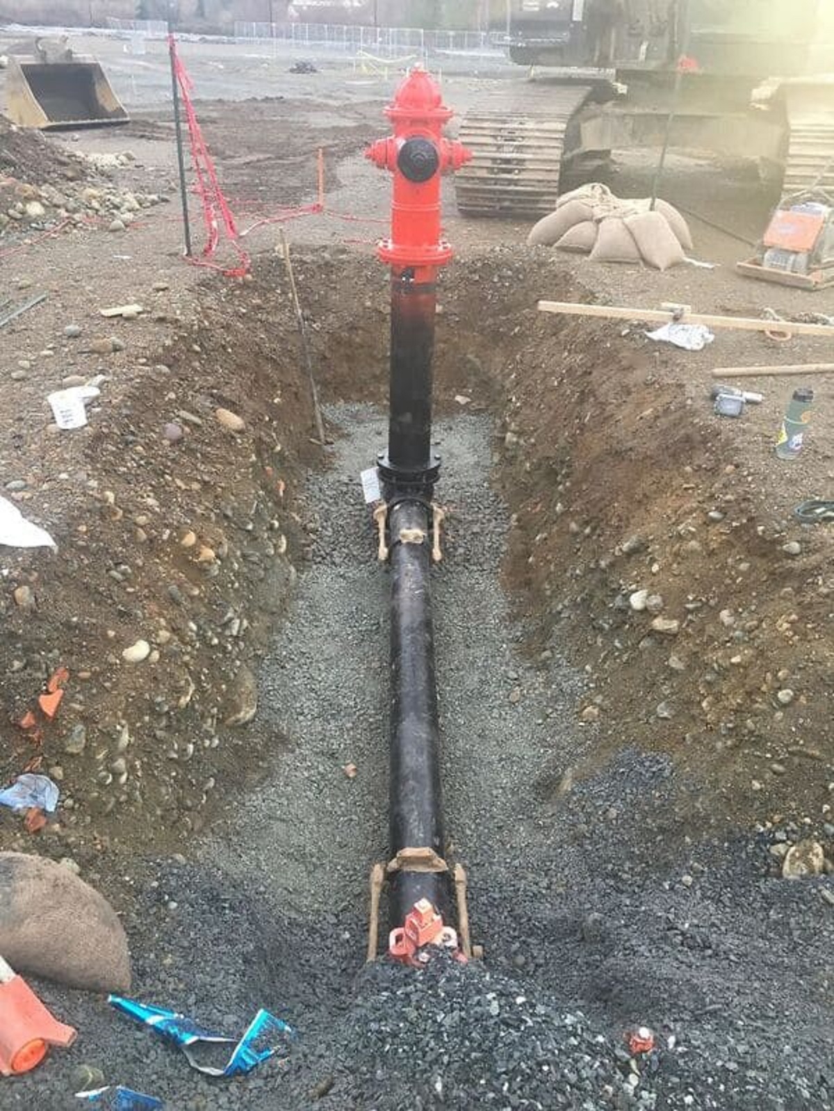 “I Thought You Might Like To See What A Hydrant Looks Like Installed And Unburied”