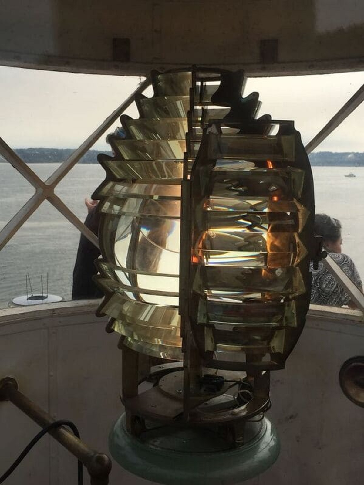 “What The Light Inside A Lighthouse Looks Like (With The Original Fresnel Lens)”