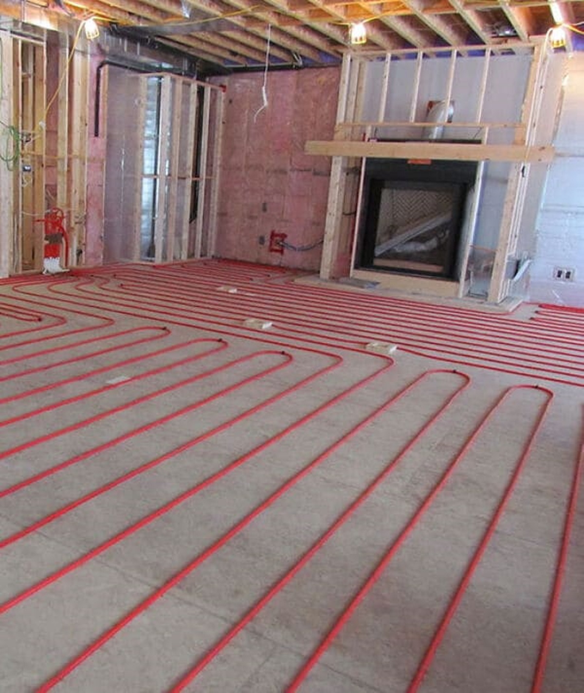 “That’s What A Heated Floor Looks Like Before The Hard Floory Stuff Is Put On Top”