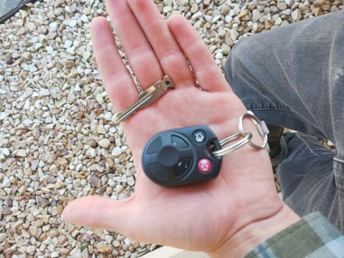 "This was my only key"