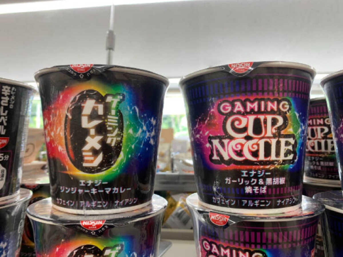 “Japan has started selling caffeinated “gaming” ramen and curry.”