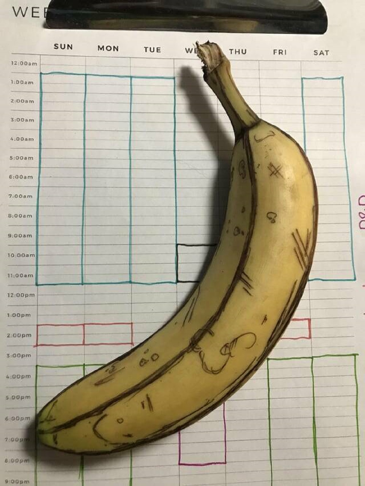 "I cel shaded a banana"