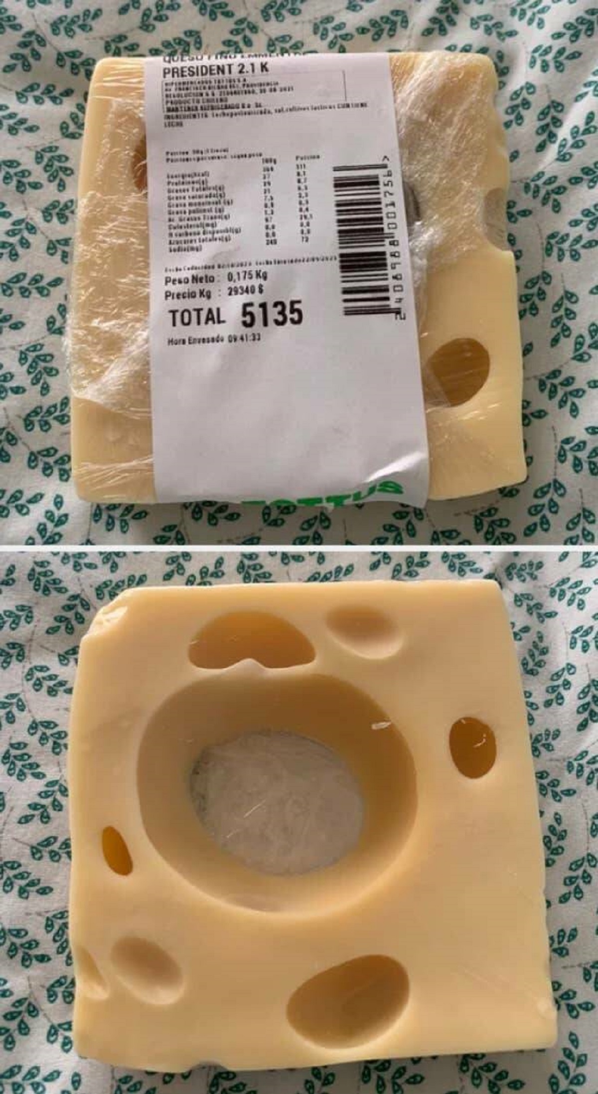 The poor soul who just wanted some yummy cheese and instead got played by the packaging: