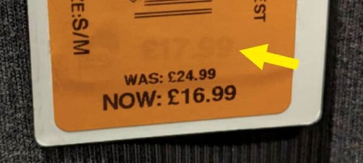 ...but you can clearly see it used to be £17.99 (not £24.99):