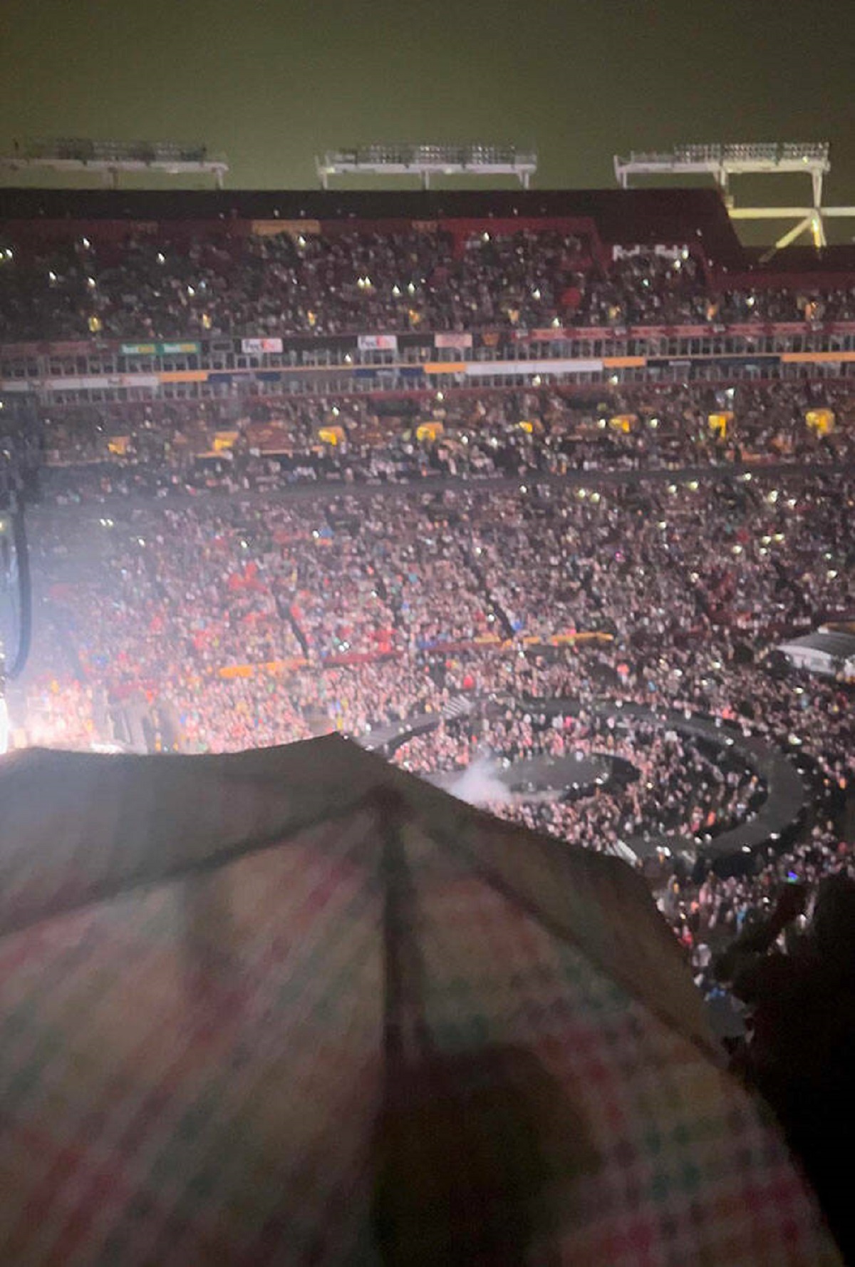 "Went To A Concert And Got The Umbrella View (Yes I Asked Her To Put It Away… She Did Not)"