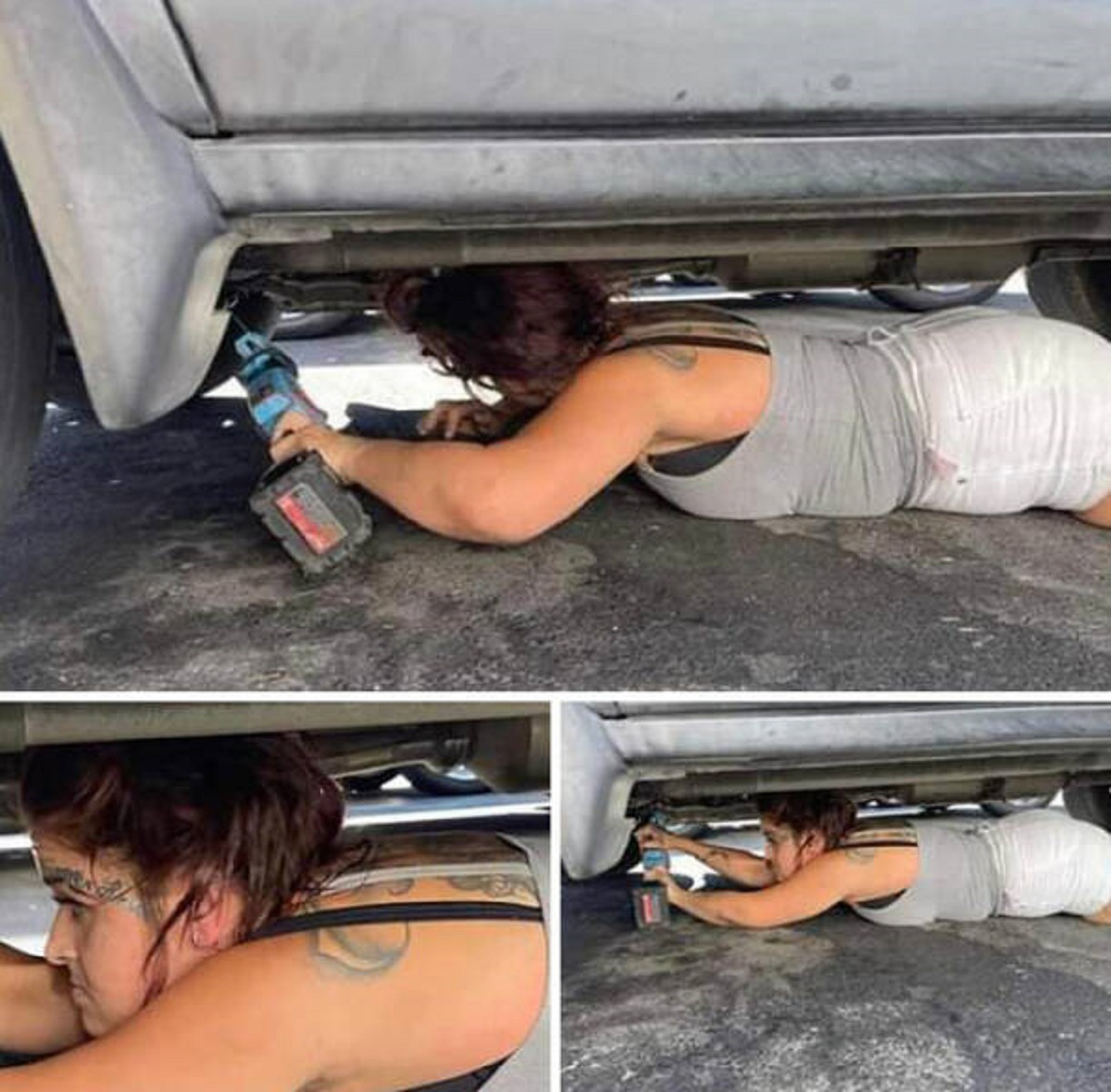 "Stealing Catalytic Converters In Broad Daylight"