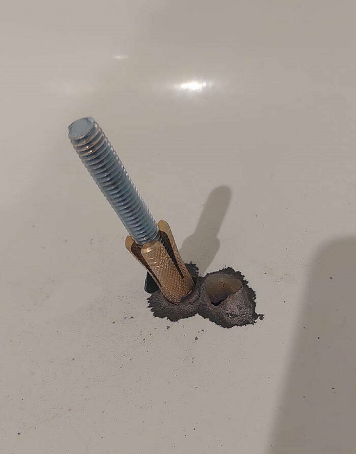 "Contractor Drills Through Ceiling Right Into My Bathtub"