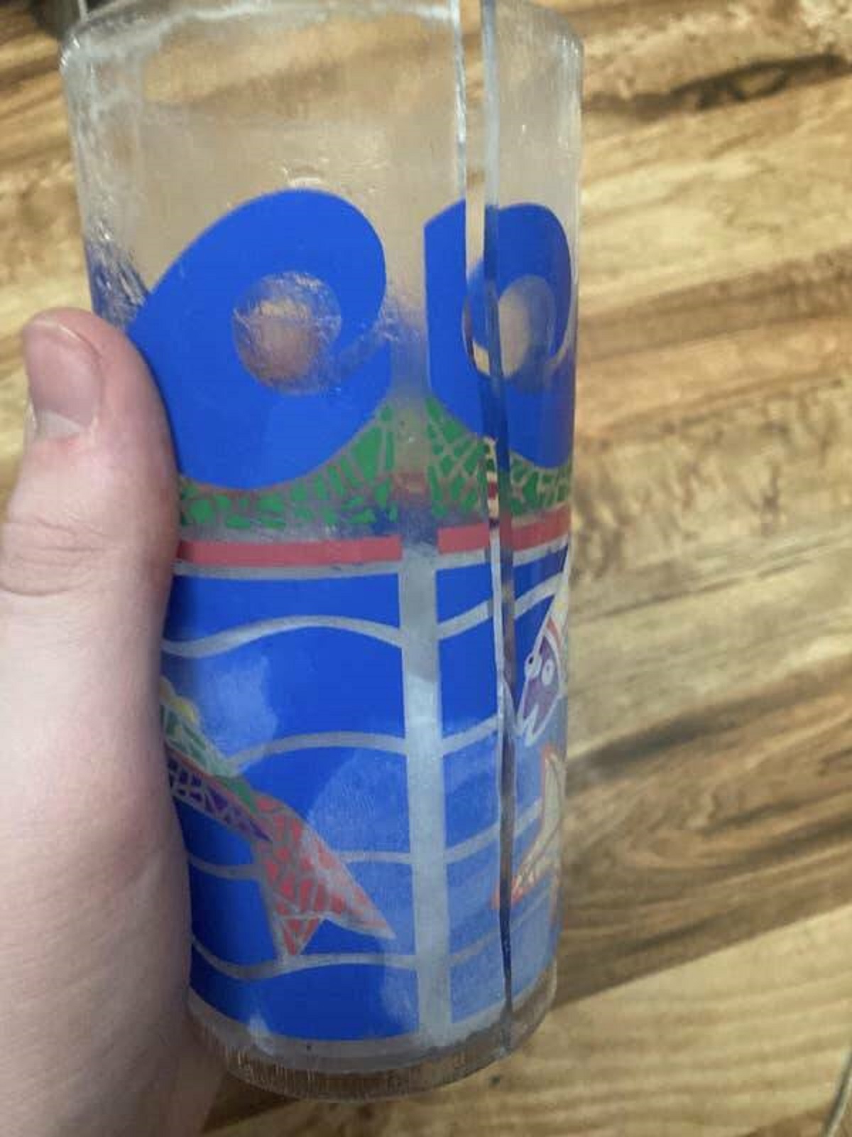 This dad who put his kid's favorite cup in the freezer overnight: