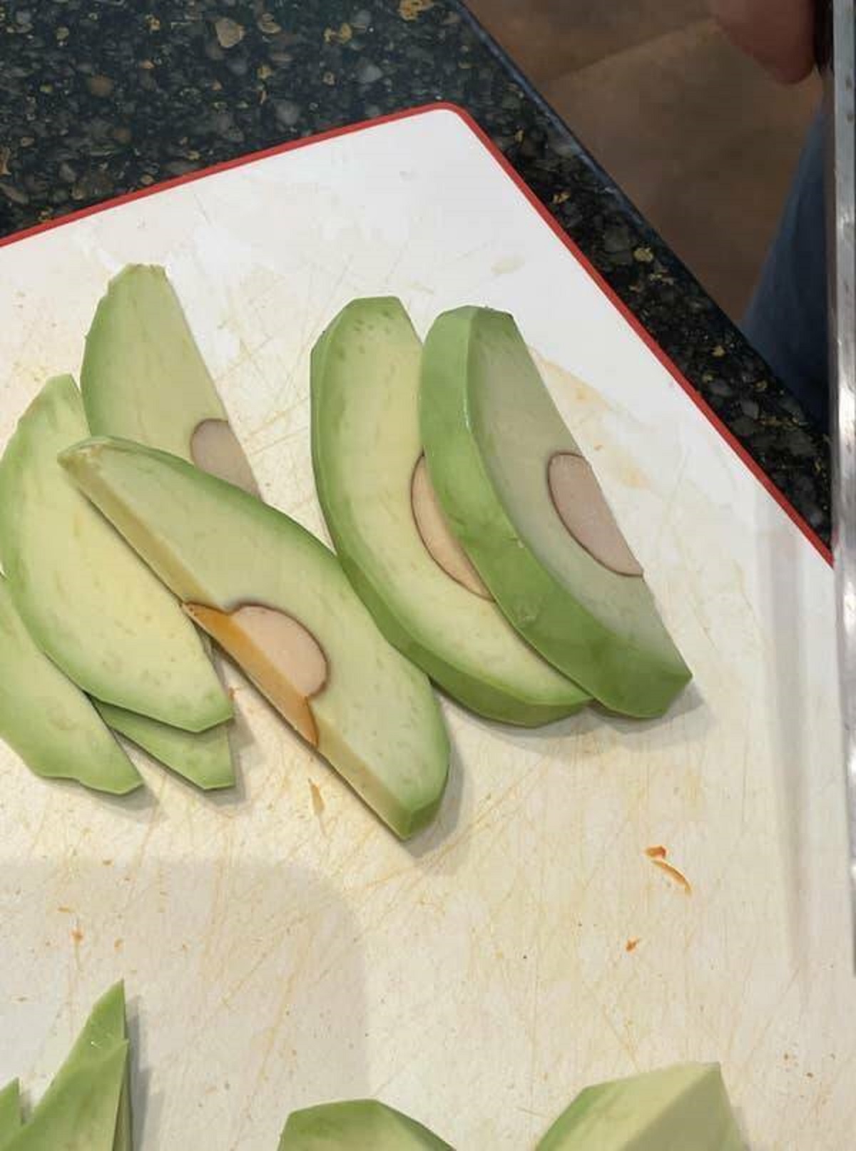 This dad who cuts avocados like this: