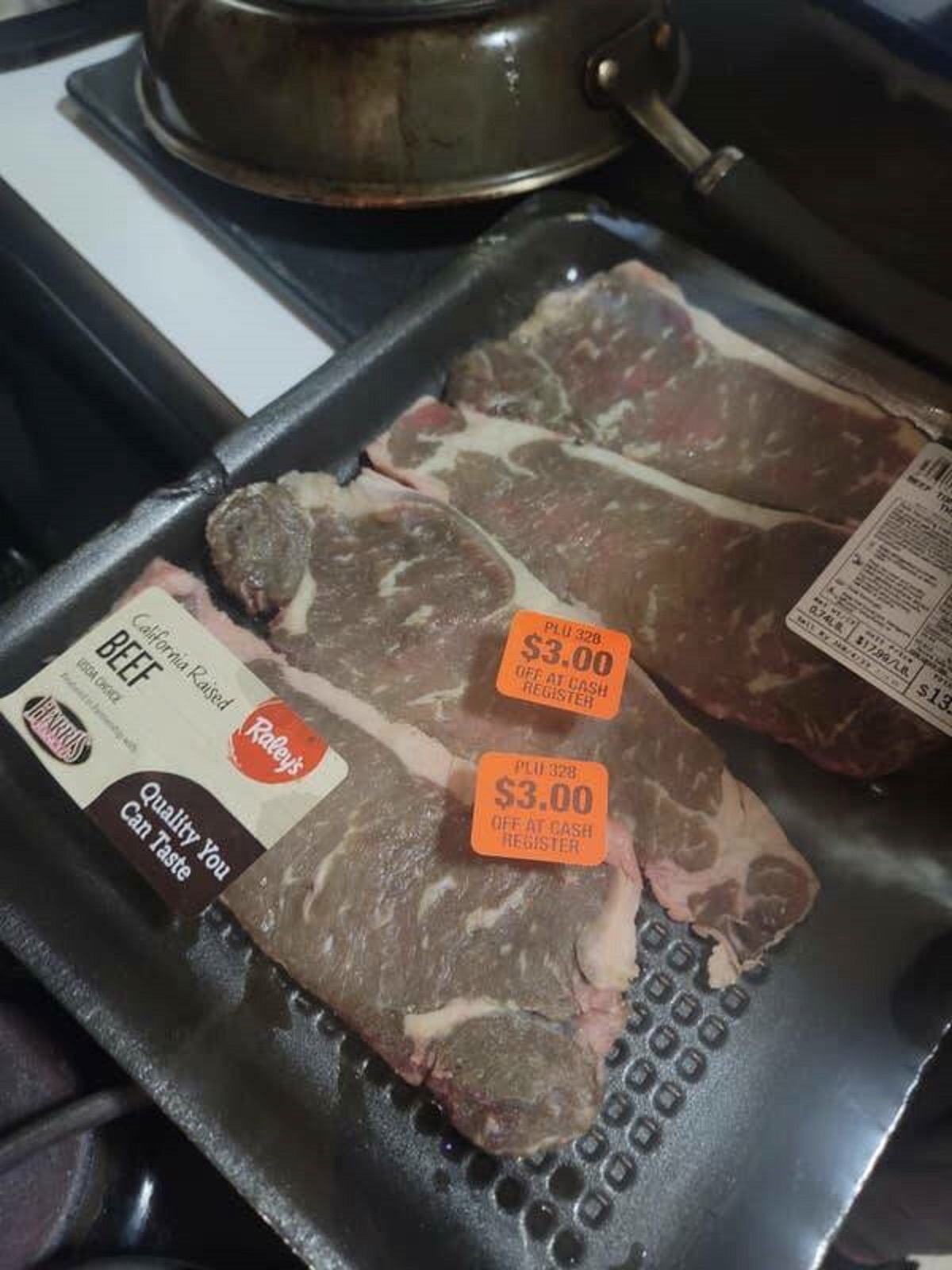 This dad who thinks it's OK to eat this package of meat that was accidentally left in the car trunk for over 48 hours: