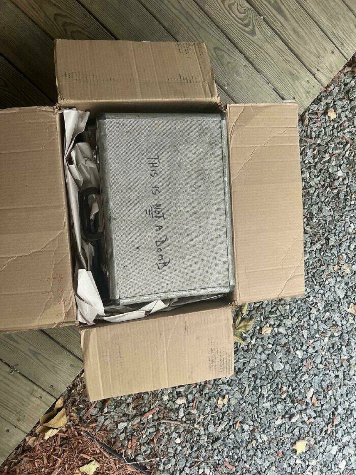 "A Package I Received Today"