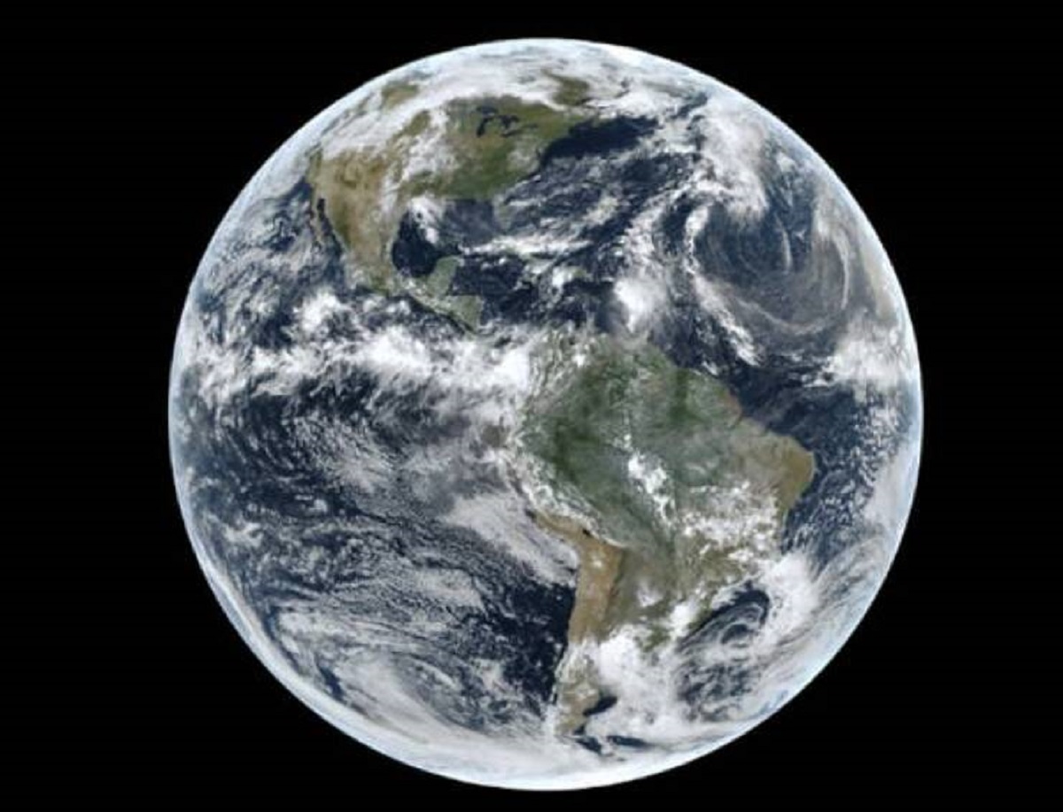 The most recent photo of Earth