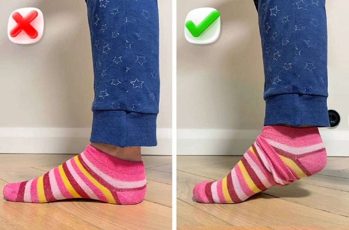 How to prevent sock from tearing