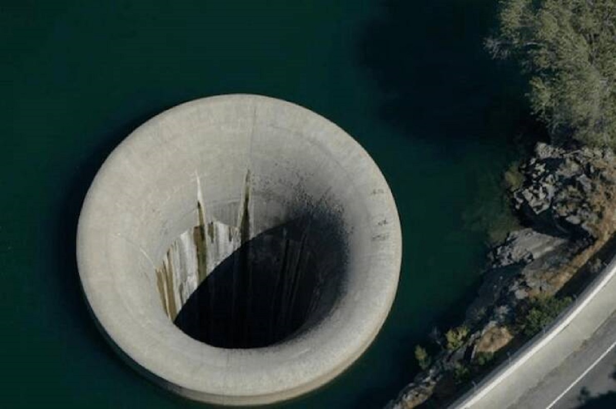 "This spillway near a damn."