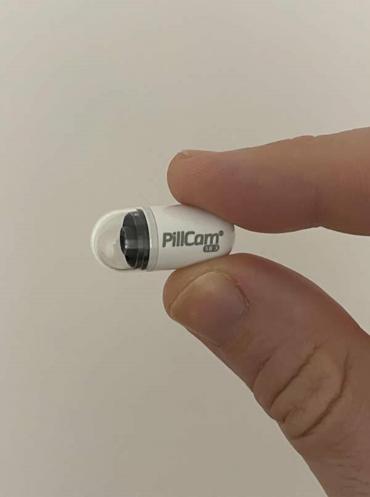 This is a tiny, pill-size camera that you swallow so that doctors can get a...well, a very intimate look at your digestive system: