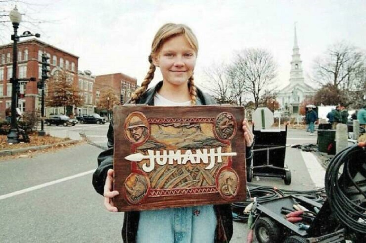 "Kirsten Dunst On The Set Of Jumanji (1995)"