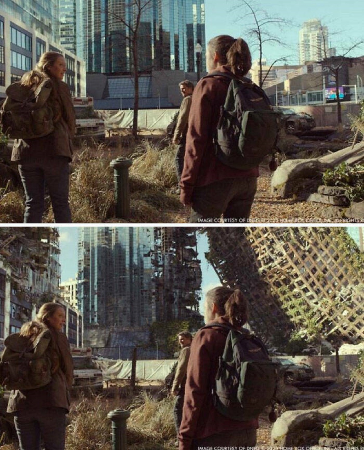"The Last Of Us Vfx Before And After"