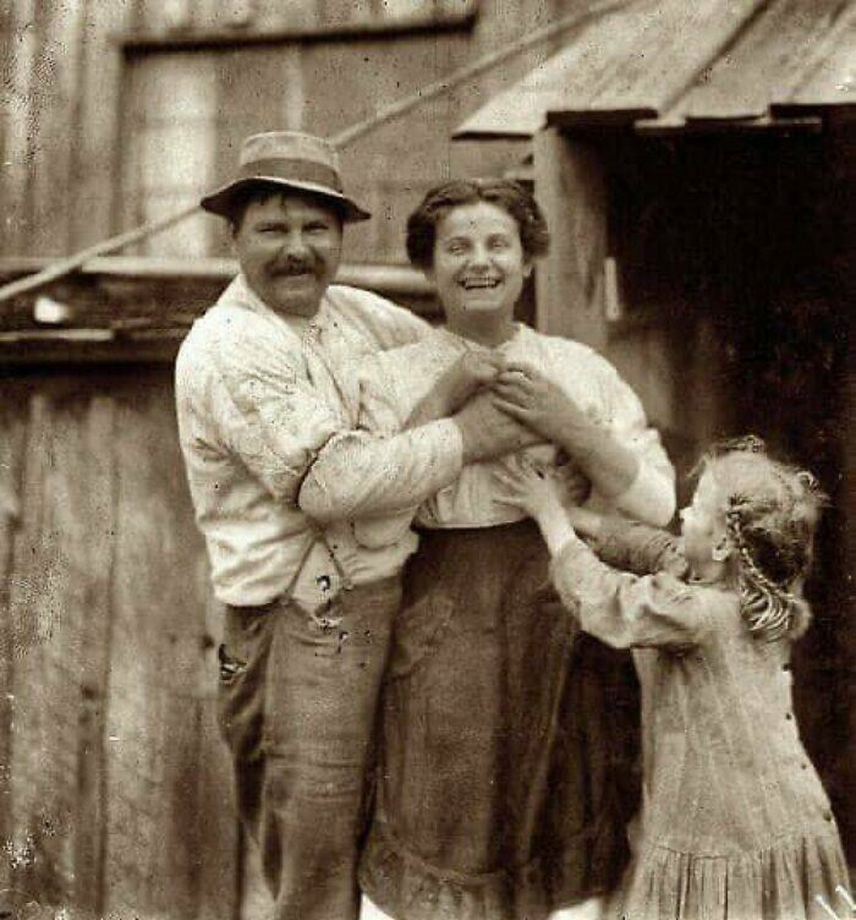 "Formal Portraits Rarely Featured Smiles, But They Can Be Found In Photographs Of Daily Life During This Period. South Carolina, 1912"