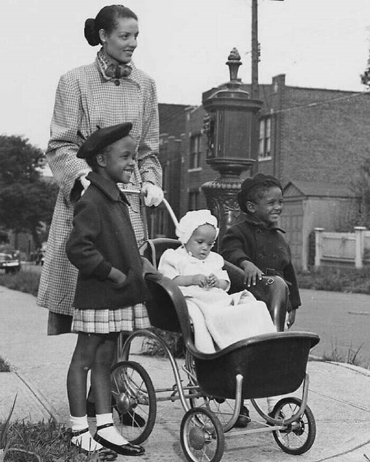 "A Stylish Family Outing In 1946"