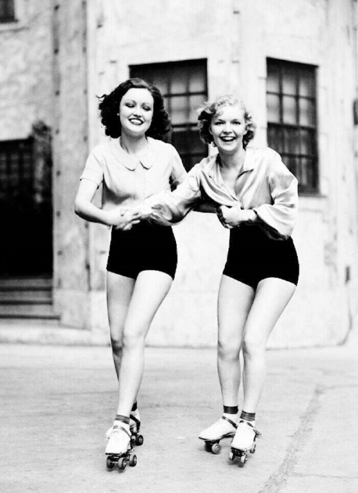 "Roller Skating, 1930s"