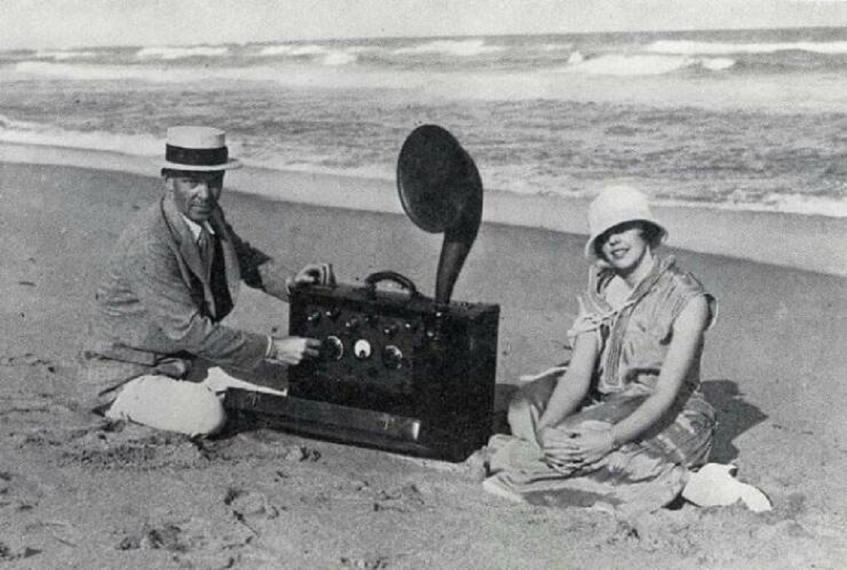 "Take Your Walkman To The Beach In 1923"