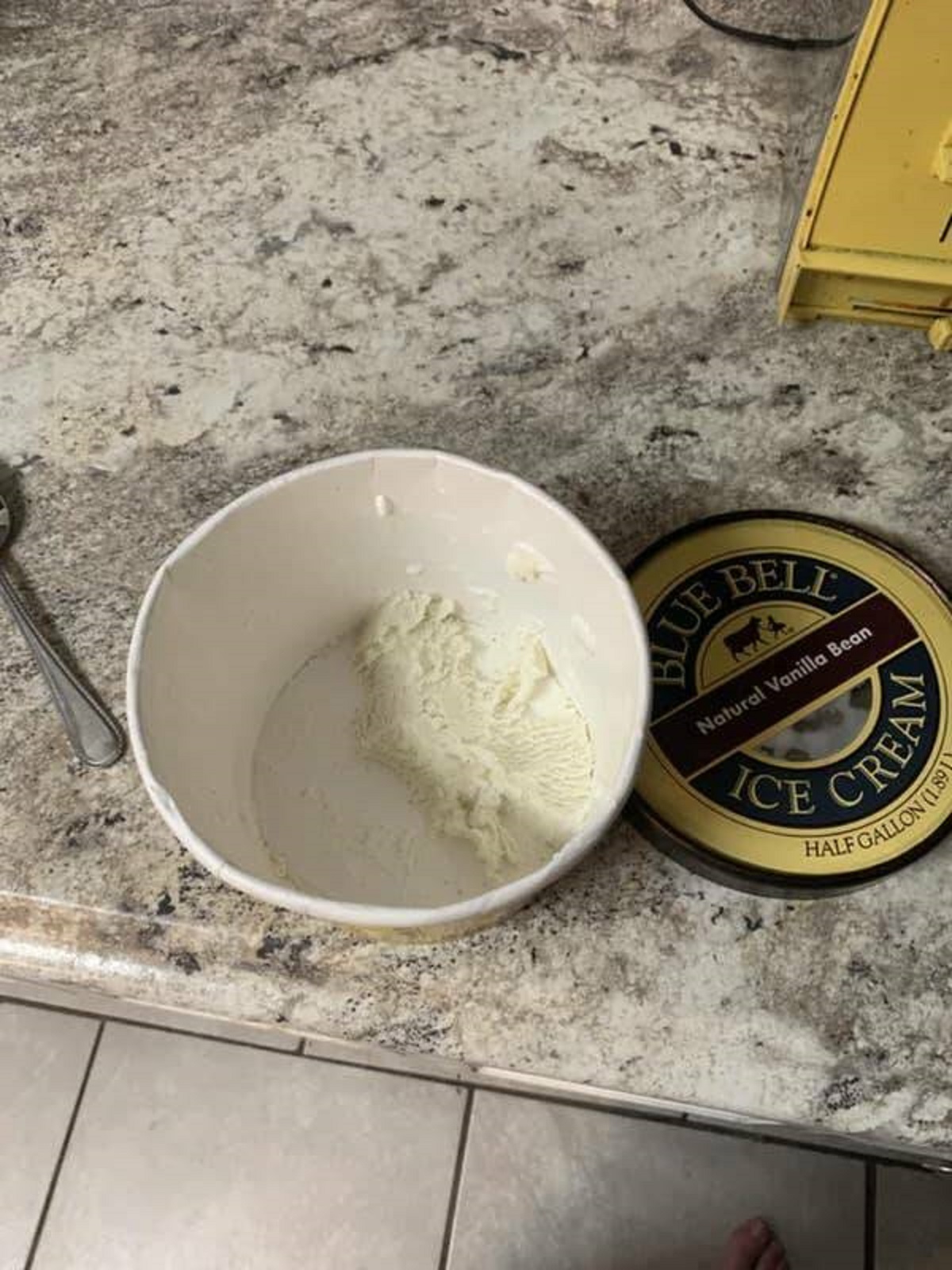 This roommate who let their kids eat their other roommate's new half gallon of ice cream: